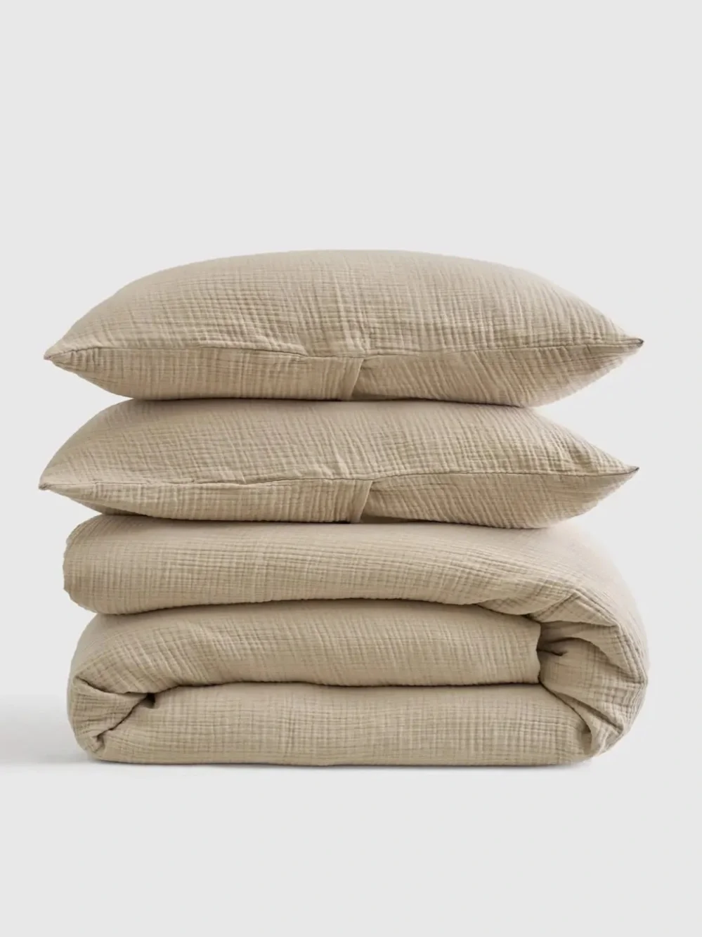 Quince Organic Cotton Gauze Duvet Cover Set
